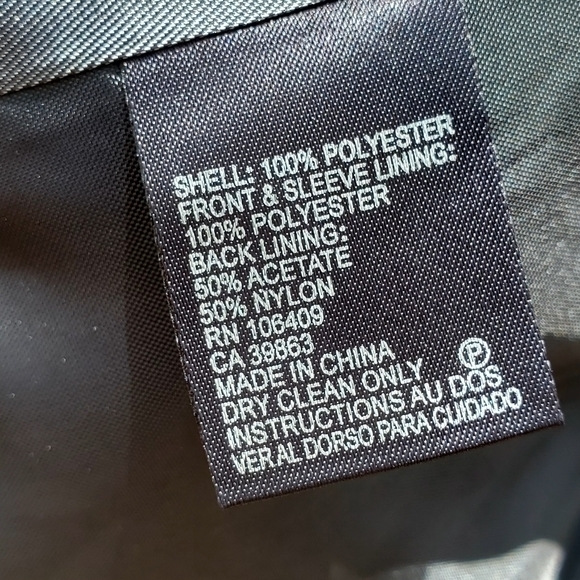 Tahari ASL Pinstripe Blazer Size‎ 6 Petite - Picture 8 of 11